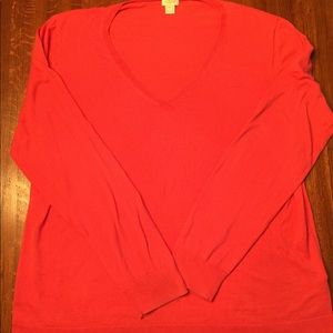 J. Crew Factory 💯 Cotton Pink Sweater, Sz XXL